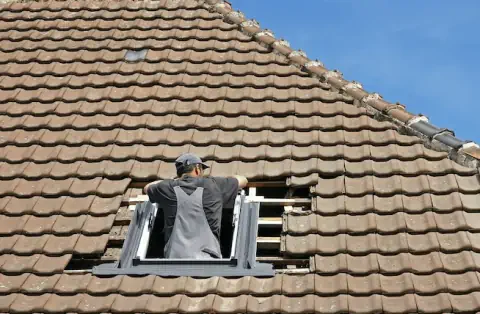 Pose de velux - Nibas